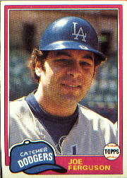 1981 Topps Baseball Cards      711     Joe Ferguson